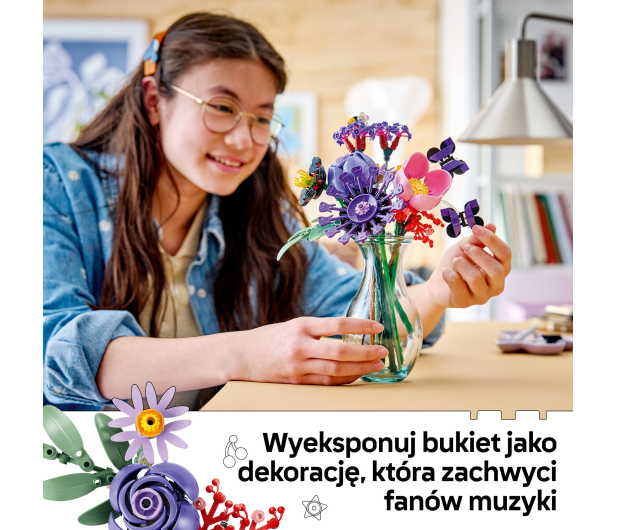LEGO BOTANICALS 11507 Bukiet kwiatów Olivii Rodrigo - 1547387 - zdjęcie 7